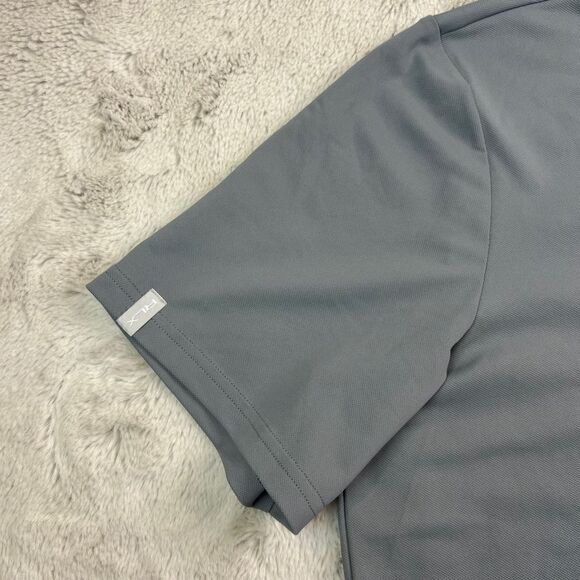RLX Ralph Lauren Polo Shirt Mens XL Grey Golf Wicking Shaw Charity Classic Logo - Picture 4 of 9